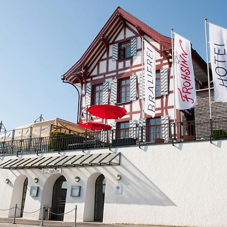 ארבון Hotel Brauerei Frohsinn חדר תמונה