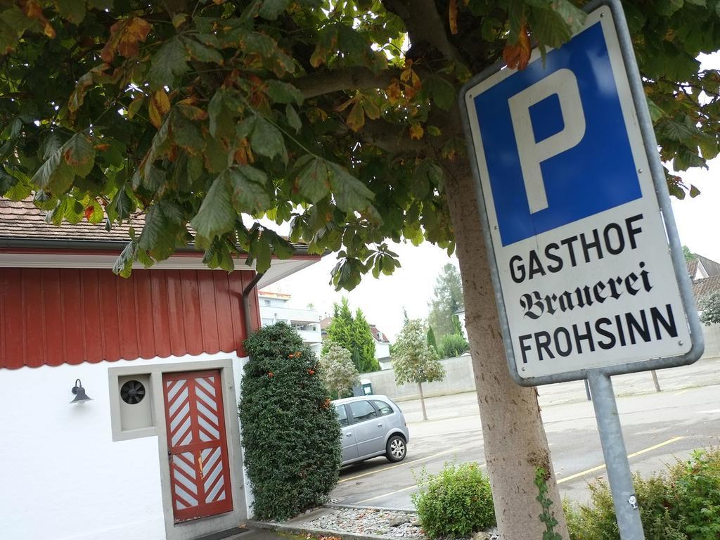 ארבון Hotel Brauerei Frohsinn חדר תמונה