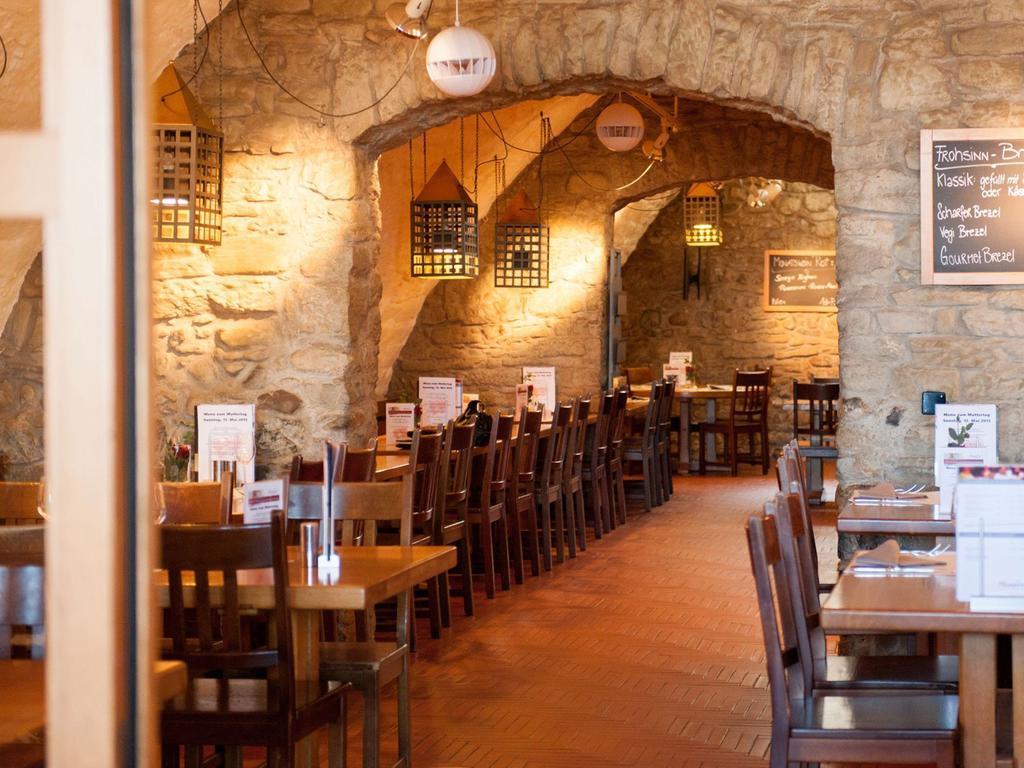 ארבון Hotel Brauerei Frohsinn מראה חיצוני תמונה
